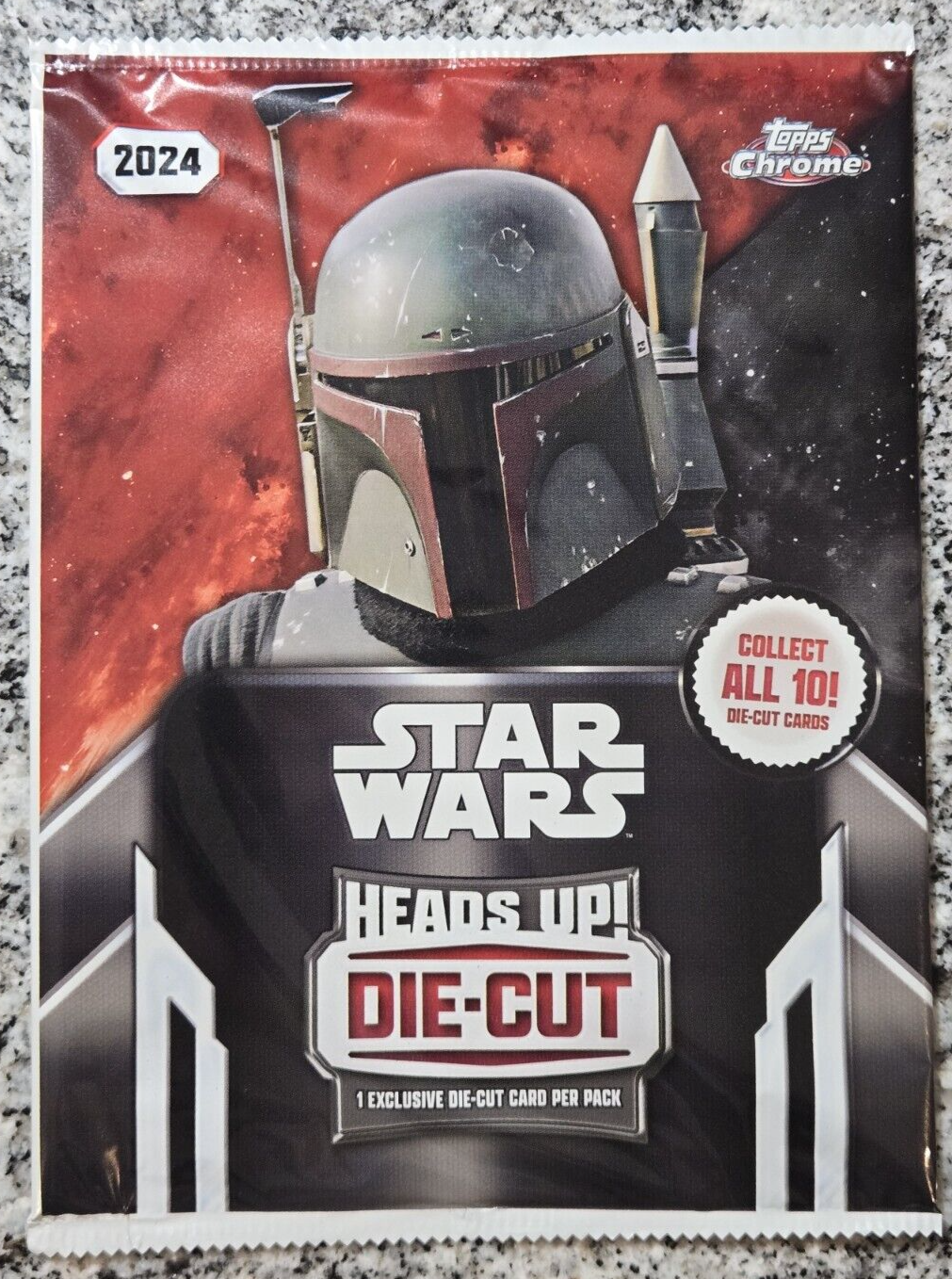 Star Wars Topps Chrome 2024 Heads Up Die Cut Hobby Pack
