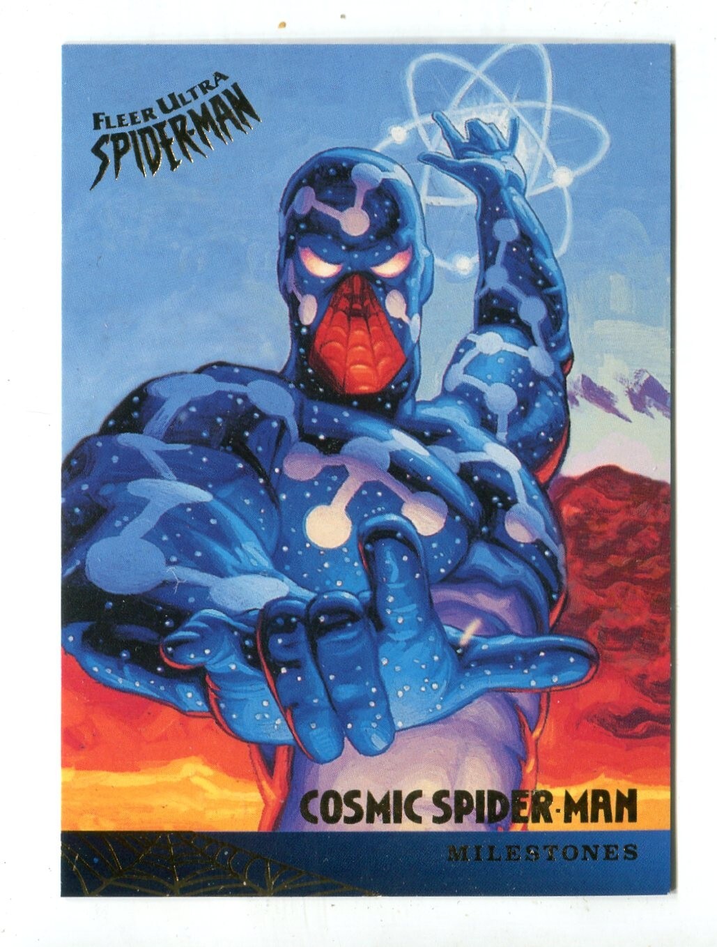 1995 Fleer Ultra Marvel Spider-Man Cosmic Spider-Man #90