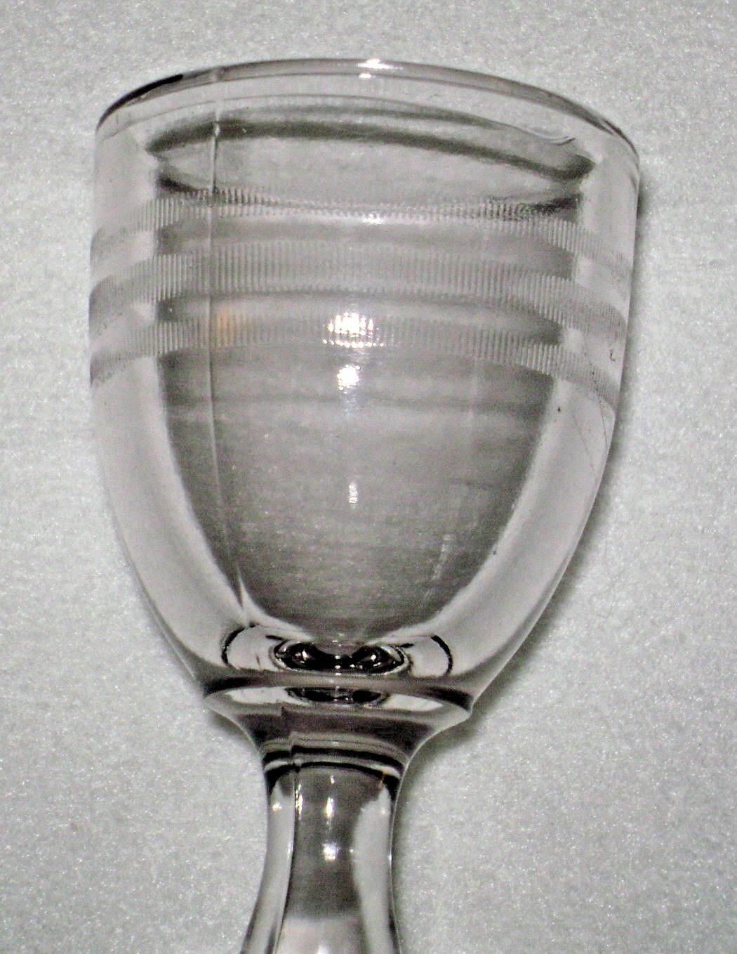 Antique 3 Band Cordial Stem