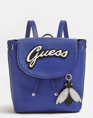 Guess VARSITY POP BACKPACK WITH FLY CHARM* Authentic *