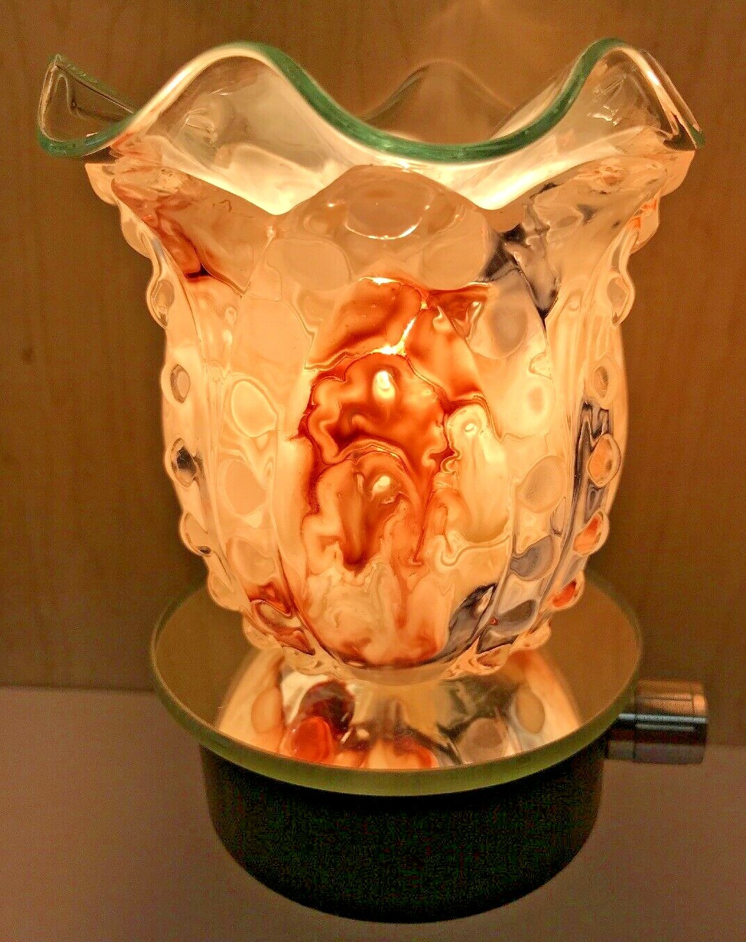 Electric Plug-in Fragrance Lamp/Oil Burner/Wax Warmer/Night Light h-017
