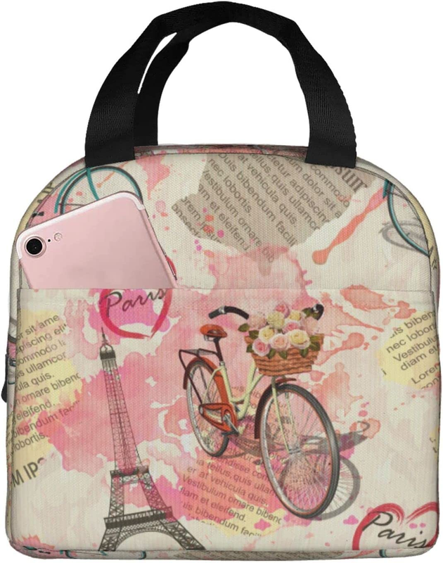 Bags Bicycle With Flowers