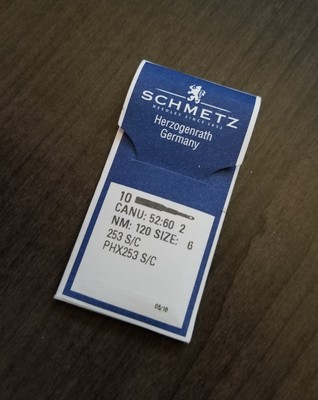 137x1 For Singer 114W103 /& Cornely Chainstitch Needles 253 130//21 Size 7