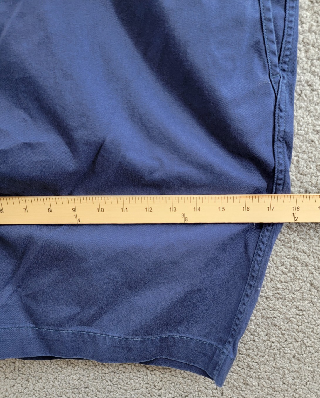 Polo Ralph Lauren Big & Tall Classic-Fit Chino Shorts Men's 48B Newport Navy - Picture 6 of 18