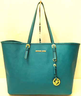 Michael kors cheap teal tote