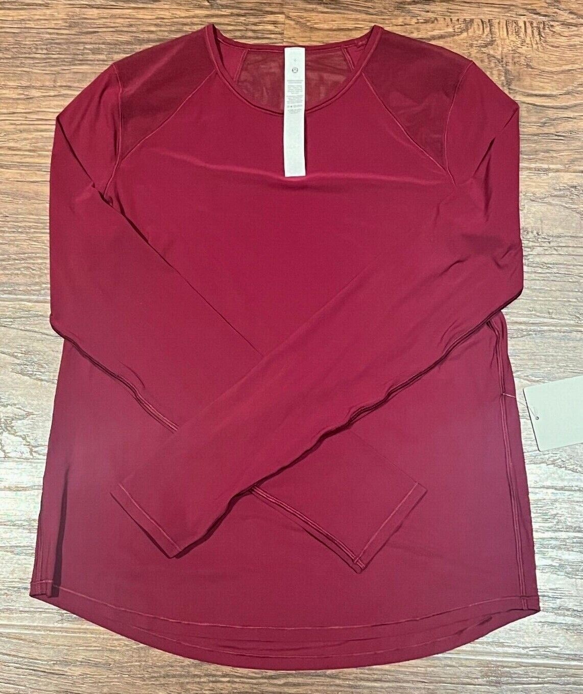 ヨガ lululemon - *outlet* size6 long T-shirts lululemon Lululemon Lightweight Stretch Running Long Sleeve Shirt