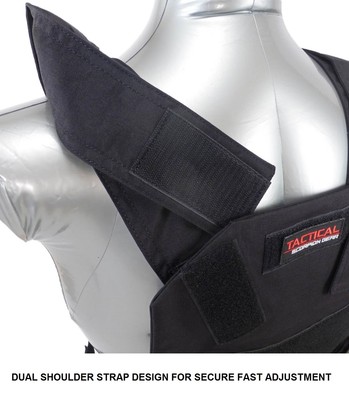 Tactical Scorpion Body Armor Plates 10x12 AR500 Bobcat Concealed Carrier Vest