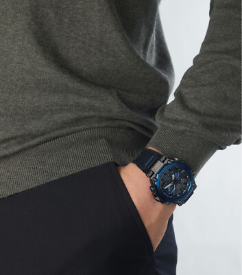 Pre-owned Casio Black Mens Chronograph Watch G-shock Mt-g Mtg-b2000b-1a2er