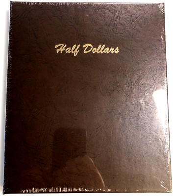 Dansco 7157 Blank Half Dollars Supreme Coin Album Holds 80 30.6mm Coins