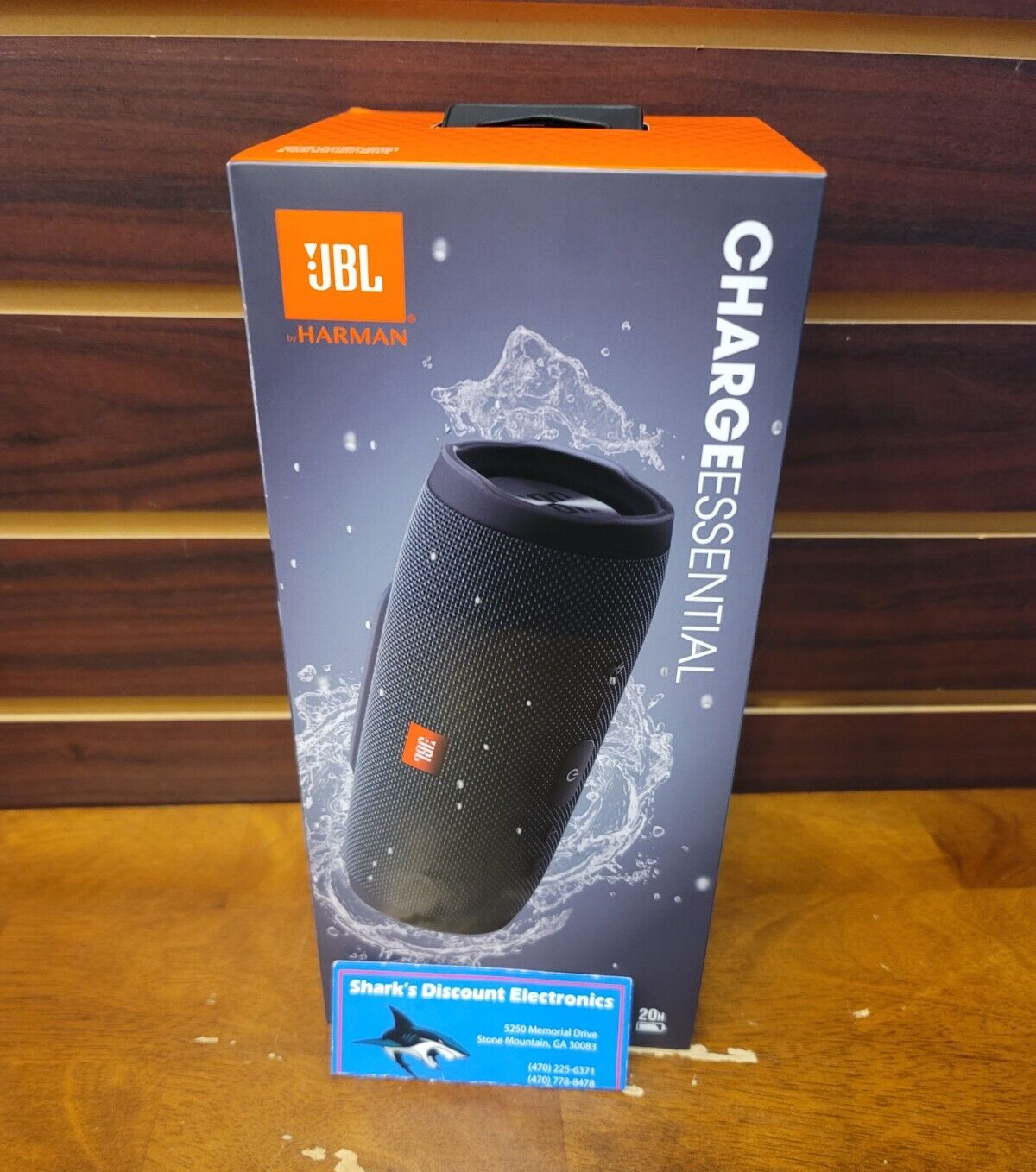 JBL Charge Essential Portable Bluetooth Speaker w/ IPX7 Wate