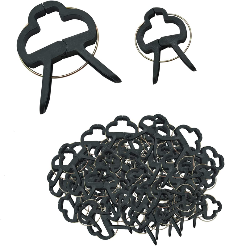Plant Support Clips  60 Pcs Gardening Plant & Flower Lever Loop Gripper Clips Ge