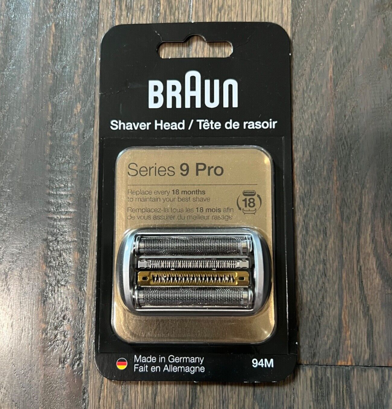 Braun Authentic  Shaver Replacement Head, Series 9, 94M
