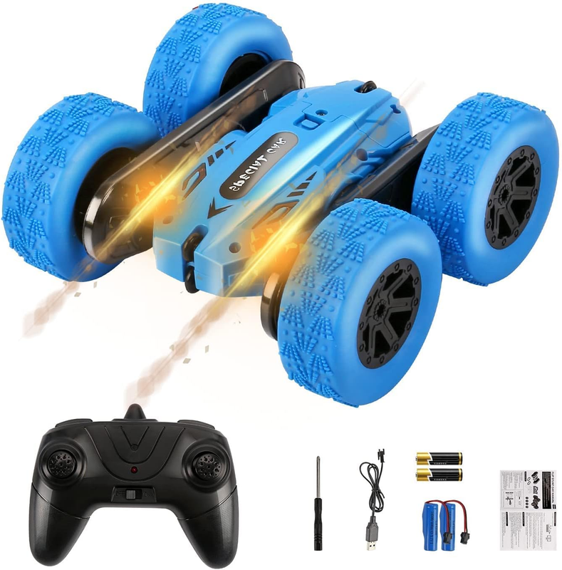 Stunt Rc Car, Remote Control Car, 360 Degree Flips Double Sided Rotating Race Ca