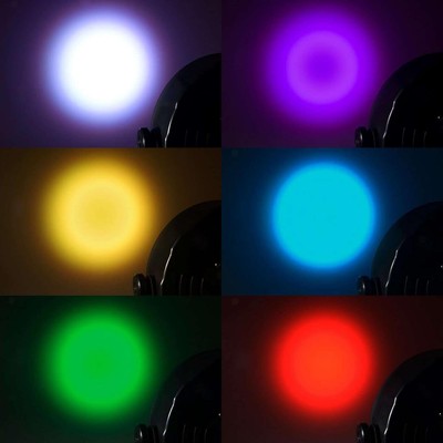Chauvet DJ SlimPAR 38 LED DMX Slim Par Flat Can RGB Wash Light Effect Fixture
