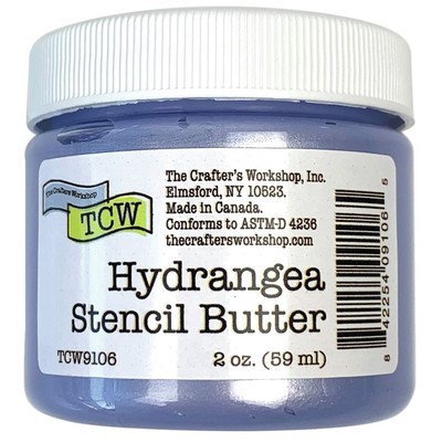 Crafter's Workshop Stencil Butter 2oz-Hydrangea