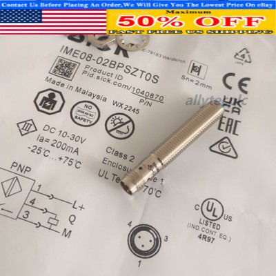 New SICK IME0802BPSZT0S IME08-02BPSZT0S 1040870 Proximity Sensor Switch 10-30VDC