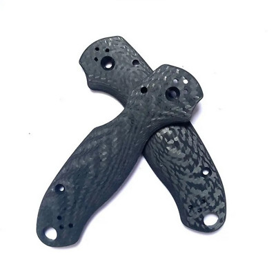 Spyderco Para 3 Carbon Fiber Scales - PM3 Paramilitary 3 C223 Handle Patch