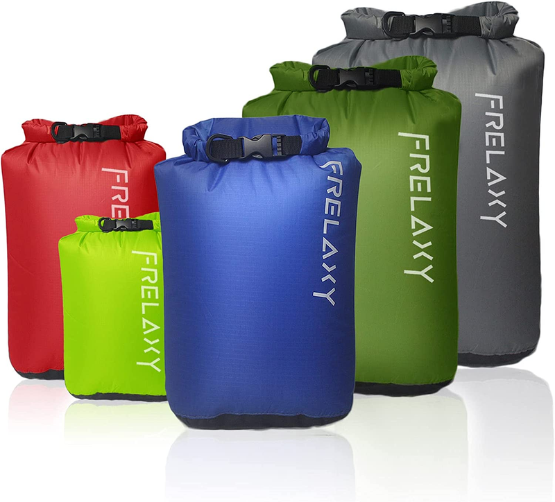 Dry Bag 3-Pack/5-Pack, Ultralight Dry Sack, Outdoor Bags Keep ...