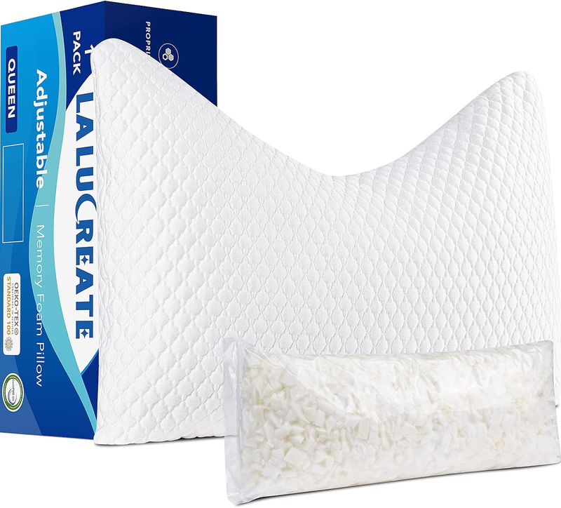 Side Sleeper Pillow for Neck and Shoulder Pain Relief Sleepi