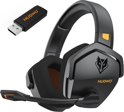Dual Wireless Gaming Headset with Microphone for PS5, PS4, PC, Mobile, Switch US