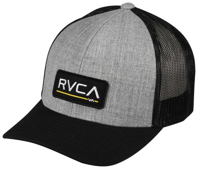 

Кепка RVCA Boy-#39;s Ticket Trucker Hat - Heather Grey / Black - New