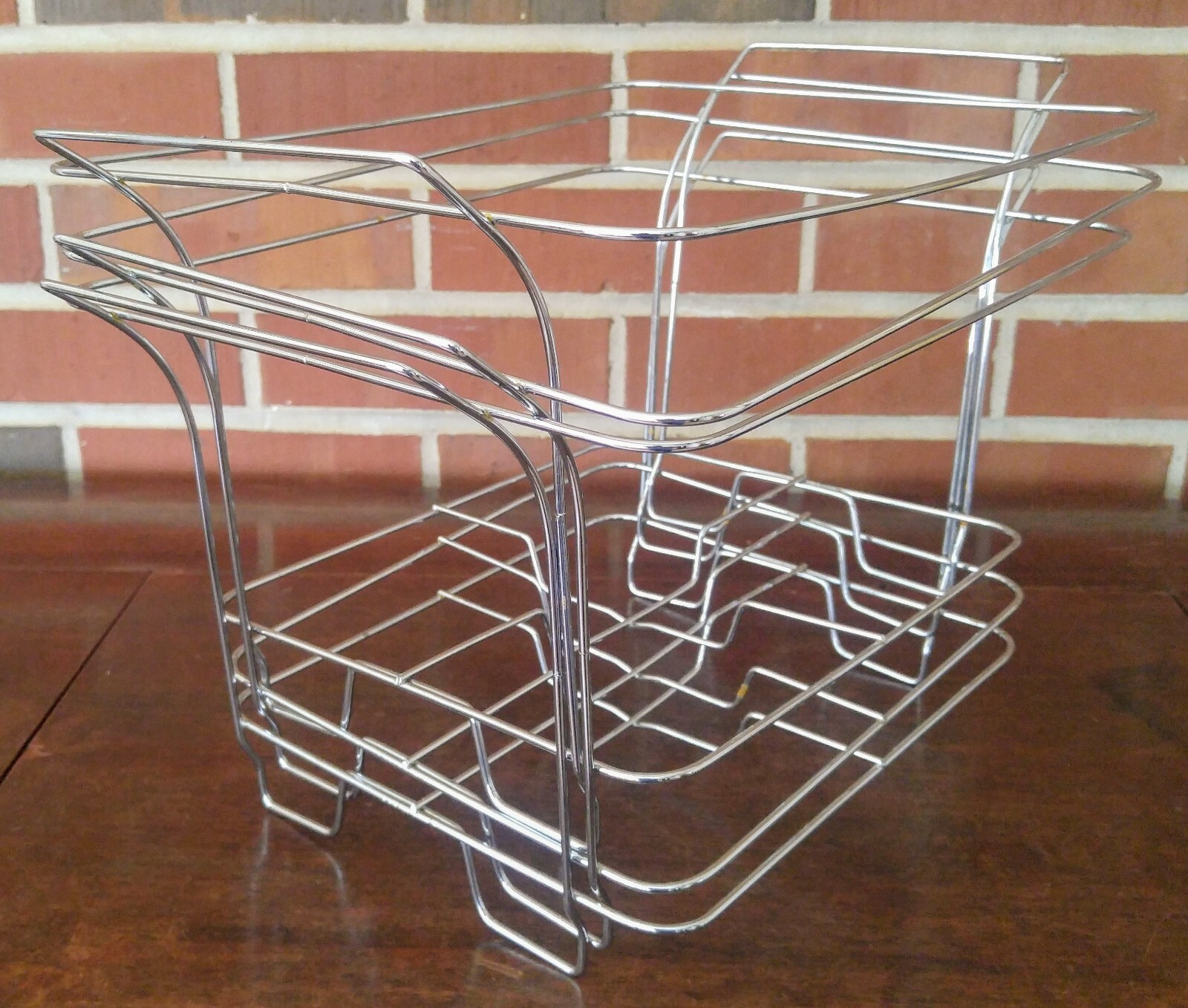 Pack of 3 Buffet Chafer Chafing Food Warmer Wire Frame Stand Rack Half Size