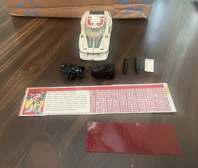 Vintage G1 Transformers - WHEELJACK - Takara - Hasbro INCOMPLETE Info card Bomb