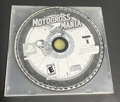 Motocross Mania Sony PS1 - Tale-Two Interactive Software, Inc. 2001 - DISC ONLY