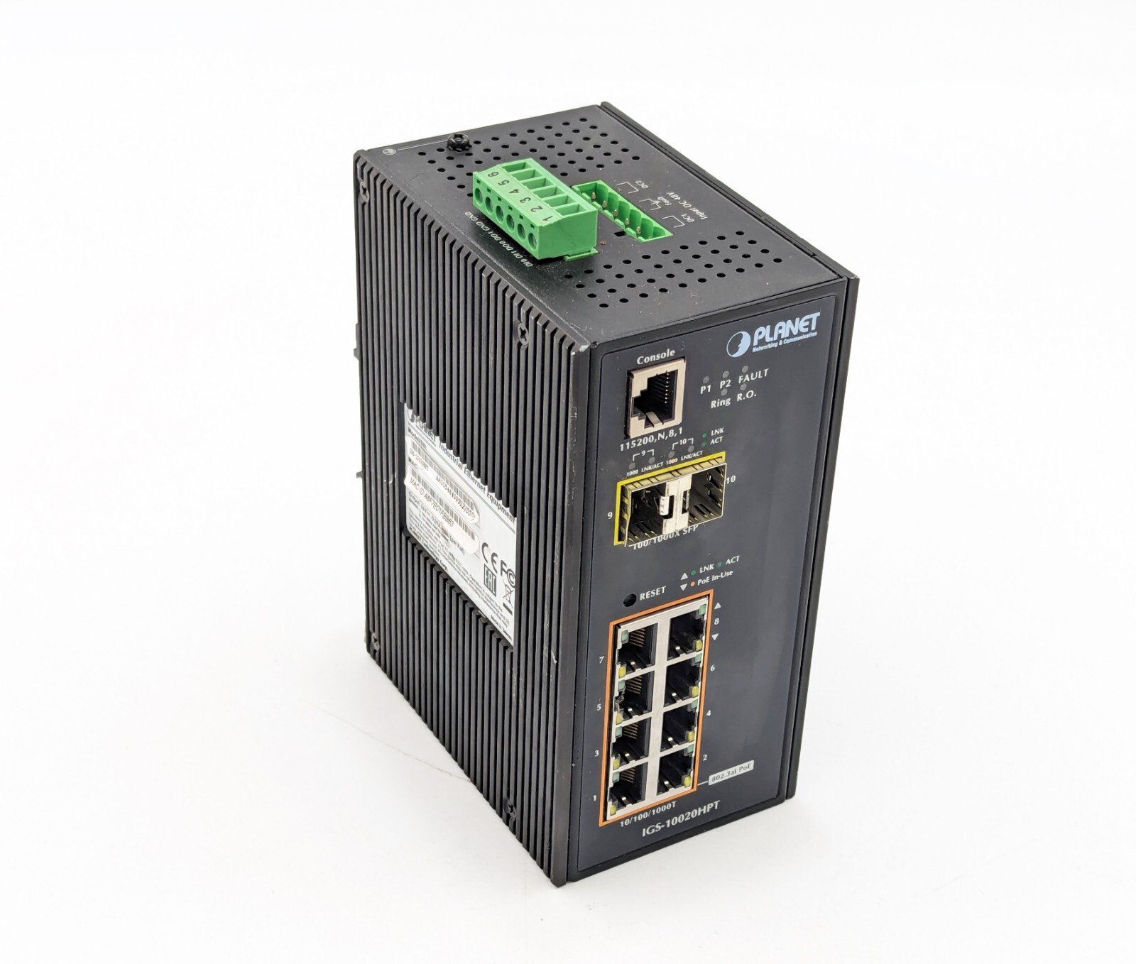 ルーター・ネットワーク機器 PLANET 8-Port 10/100/1000 PoE Switch GS-2210-8P2S 8-Port Web Smart PoE Switch | Planet Technology
