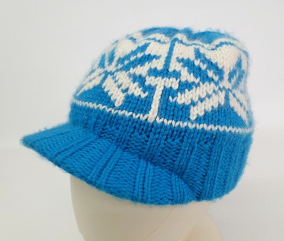 stocking cap with bill