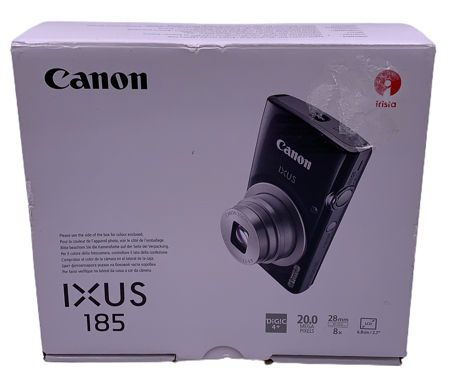 CANON IXUS 185 Digitalkamera Rot, 20.0 Megapixel, 8fach opt. Zoom, LCD (TFT)
