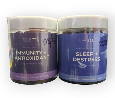 Teami  Immunity+Antioxidant and Sleep+Destress Supplements