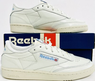 Reebok Women's Club C 85 Vintage Shoes Sz(6.5) Chalk/Sky Blue GX3687 NIB
