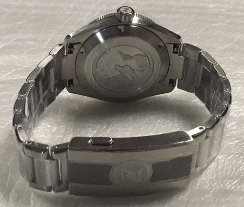 Pre-owned Zelos Horizons 200m 12hr Teal Ss Steel 39mm Watch - Dealer & Warranty