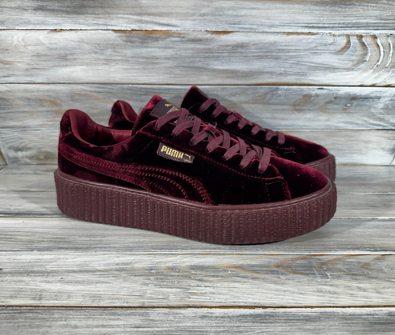 FENTY PUMA by RIHANNA　ジャケット　アイレット　ジップアップ Fenty Puma by Rihanna Terry Cloth Zip-Up Racing Purple Brown