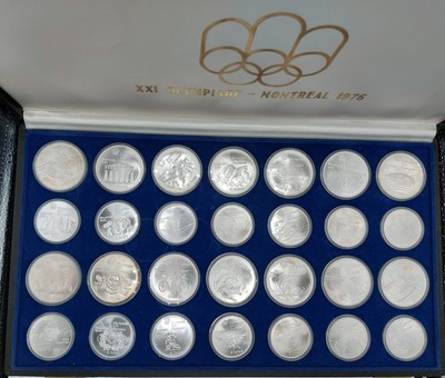 Superba Serie Completa Monete Commemorative Vapore E Acciaio - 6 Locomotive Storiche In Argento 999 - Foto 8