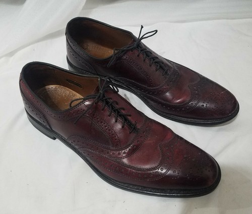 【 1点限り 】Allen Edmonds　25cm　革靴　レザー Allen Edmonds Size 11A McAllister Wingtip Oxfords Burnished