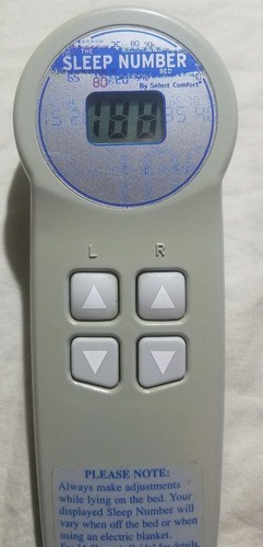 Sleep Number / Select Comfort Wireless Remote Control LPM-1000E UFCS3