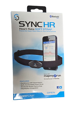SYNC HR Heart Rate Soft Strap Send Hear to smart phone over Bluetooth