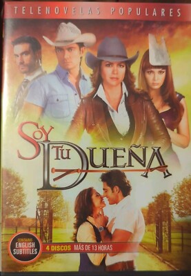 Soy Tu Duena 4-Disc DVD Set Telenovelas Populares (13+ Hours) SEALED free shpg