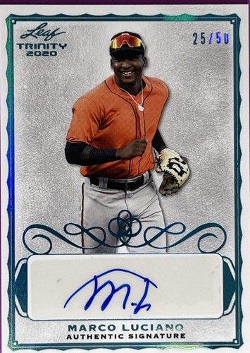 2020 Leaf Trinity - Marco Luciano #A-ML1