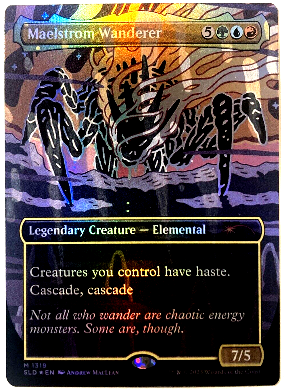 大渦の放浪者/Maelstrom Wanderer foil サインド 大渦の放浪者/Maelstrom Wanderer foil サインド Maelstrom