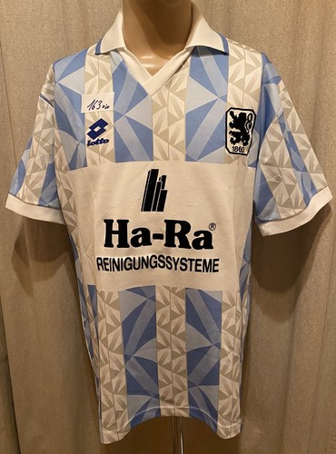 TSV 1860 München シャツ Lotto サッカーシャツ 1993-94 TSV 1860 Munchen Lotto player-issued shirt