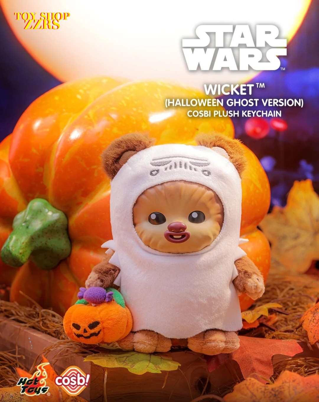 HOTTOYS DISNEY STARWARS EWOKS WICKET GROGU HALLOWEEN COSBI