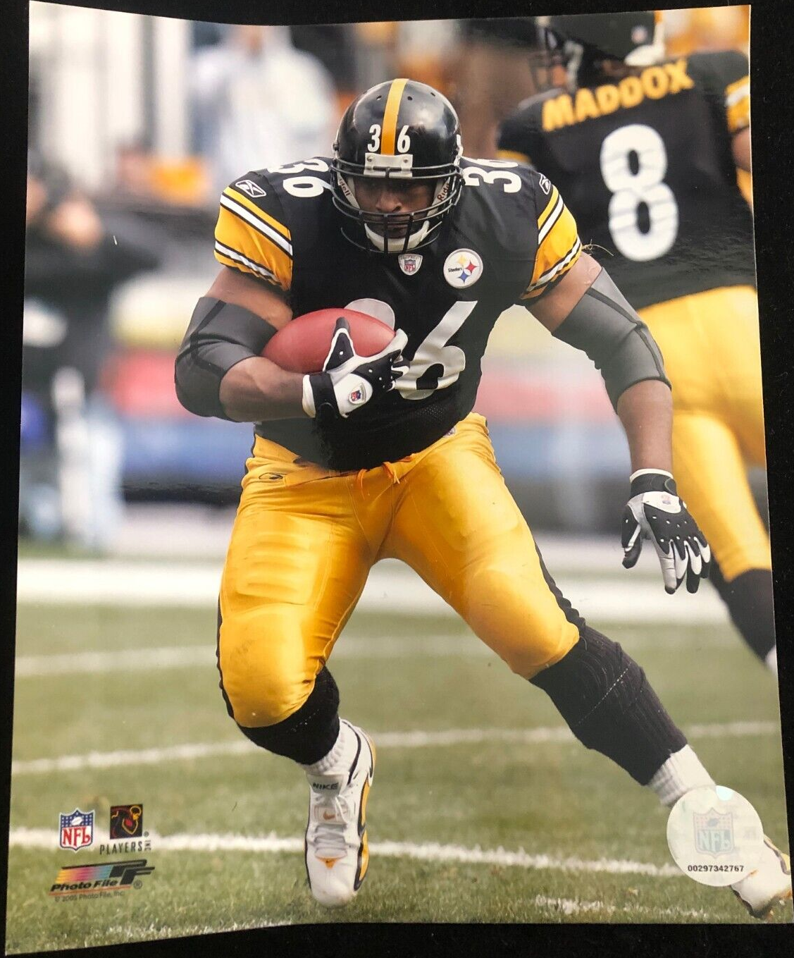 NEW Jerome Bettis Game 8x10 Photo Pittsburgh Steelers