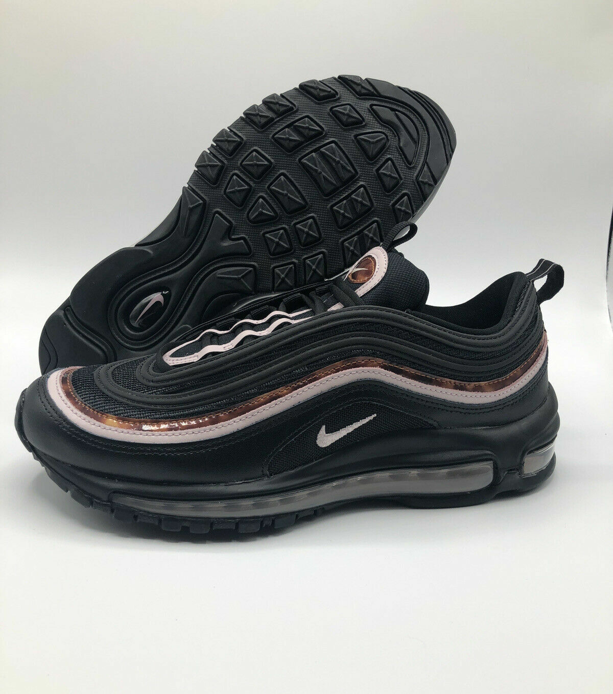 Nike Air Max 97 “Woodgrain” Black Barely Rose Women's Nike Air Max 97 “Woodgrain” Black Barely Rose Women's