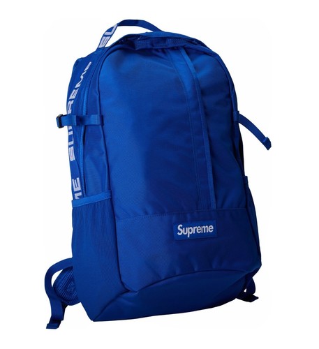 Authentic Brand New Supreme Cordura SS18 Backpack Royal Blue