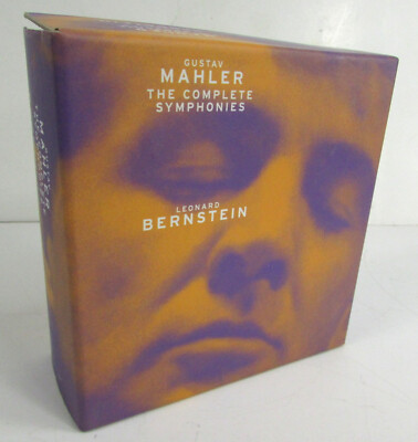 GUSTAV MAHLER: The Complete Symphonies  Leonard Bernstein 12 CD Set  2001 Sony