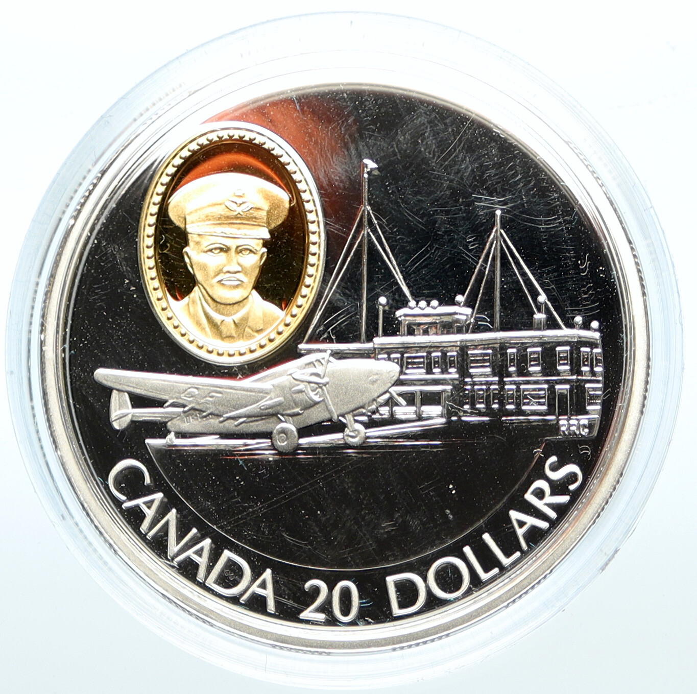 1993 CANADA Queen Elizabeth II LOCKHEED 14 SUPER ELECTRA Silver