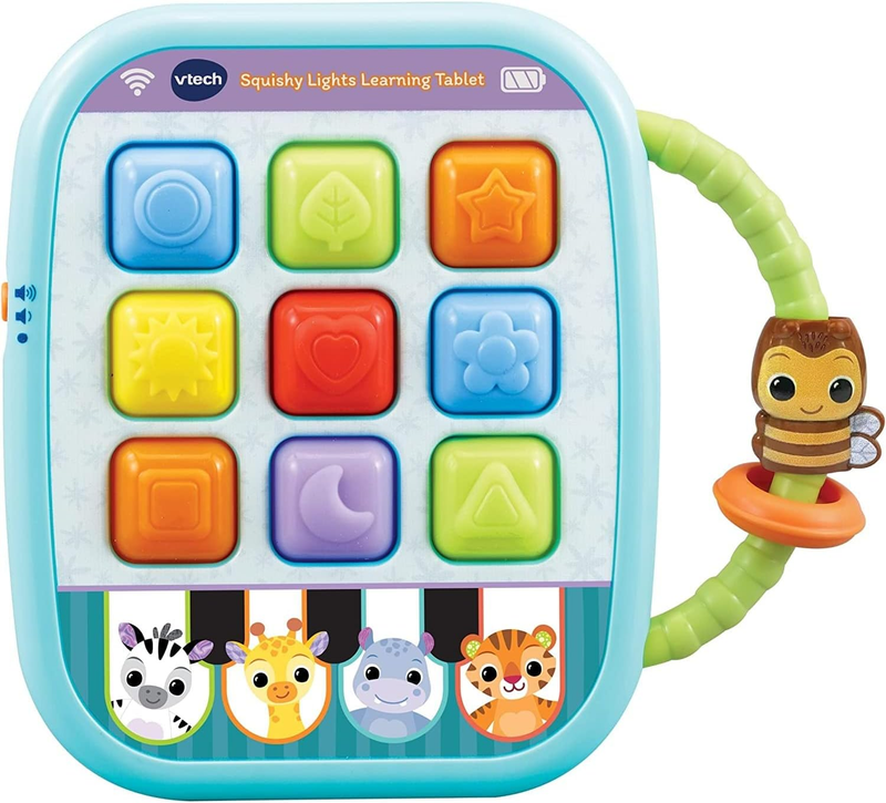 Baby Learning Tablet Sensory Lights VTech Squishy Sounds Toy English Fun 6m+